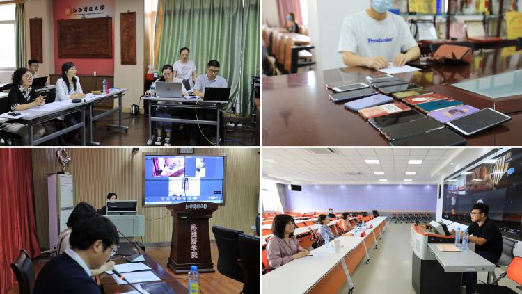 盧福財巡視碩士研究生招生復(fù)試現(xiàn)場，強調(diào)網(wǎng)絡(luò)技術(shù)支撐與咨詢服務(wù)保障工作